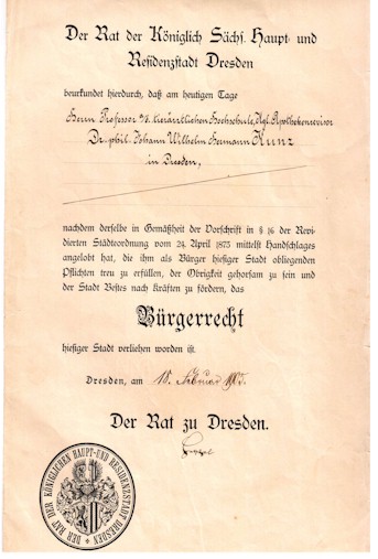 Brgerrecht 1905