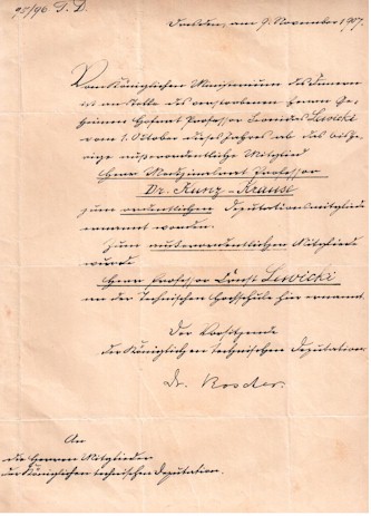Brief innen 1907